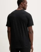 Nike Памучна тениска SS Helmet Essential Tee в черно с принт N199-00A-9B-LQC