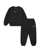 Nike спортен комплект анцуг за деца с памук черен 86M188