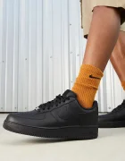 Nike Sportswear Air Force '07 маратонки мъжки от кожа черни CW2288.001