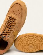 Nike Sportswear маратонки мъжки от велур кафяви