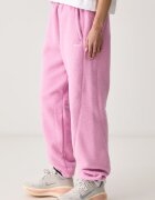 Nike Sportswear спортен панталон дамски от полар розов със стандартна талия IU5217.621