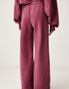 Nike Sportswear спортен панталон дамски с памук Studio Fleece розов IX7048.654