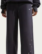 Nike Sportswear спортен панталон дамски с памук Studio Fleece сив IX7048.013