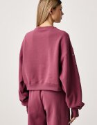 Nike Sportswear суичър дамски с памук Studio Fleece розов IX7045.654