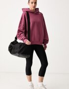 Nike Sportswear уголемен суичър дамски с памук Studio Fleece розов IX7043.654