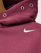 Nike Sportswear уголемен суичър дамски с памук Studio Fleece розов IX7043.654