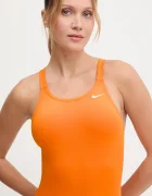 Nike цял бански дамски оранжев NESSA001