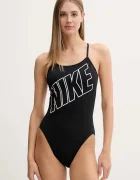 Nike Цял бански в черно с меки чашки NESSF019