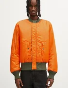 no problemo Яке бомбър с две лица x Alpha Industries No War MA-1 в зелено преходен модел NP7113504