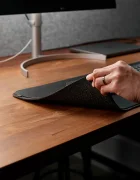 Orbitkey Подложка за бюро Black L 896 x 423 x 05 cm в черно
