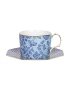 Palais Royal Чаша и чинийка 190 ml в синьо