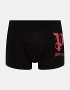 Palm Angels прилепнали боксерки мъжки с памук 2 броя черни PLA1UMBTR07BI