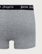 Palm Angels прилепнали боксерки мъжки с памук 3 броя сиви PLA1UMWTR04TR