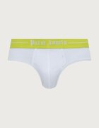 Palm Angels слипове мъжки от памук с еластан 2 броя бели PLA1UMWSP02BI