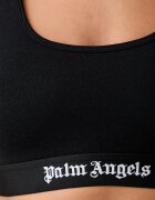 Palm Angels сутиен от памук с еластан черен PLA1UWTP04SI