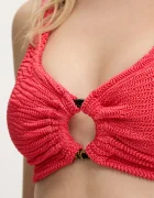 paramidonna Бански от две части в червено с меки чашки SS24IW