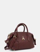 Patrizia Pepe чанта crossbody дамска от кожа бордо 8B0010.L162