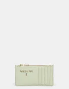 Patrizia Pepe портфейл дамски от кожа зелен CQ9105 L001