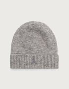 Patrizia Pepe шапка beanie дамска от вълнена материя сива 2F0106 K293