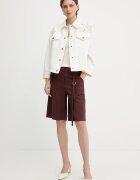 Patrizia Pepe Топ дамски от лиосел бежов 2M4543 J419