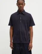 Paul Smith Ленена тениска с яка