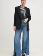 Pepe Jeans Дънки WIDE LEG JEANS MW SLIT в синьо PL205001