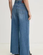 Pepe Jeans Дънки WIDE LEG JEANS MW SLIT в синьо PL205001