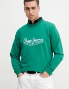 Pepe Jeans Памучен суичър DUMAS CREW