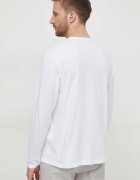 Pepe Jeans Памучна блуза с дълги ръкави Eggo Long N в бяло с принт