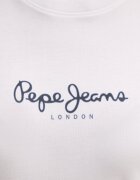 Pepe Jeans Памучна блуза с дълги ръкави FIORE LS в бяло PL505947