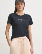 Pepe Jeans Памучна тениска MACY
