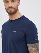 Pepe Jeans Тениска Original Basic 3 в тъмносиньо с изчистен дизайн