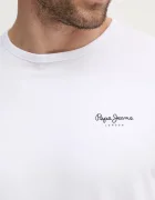Pepe Jeans Тениска Original Basic в бяло с принт