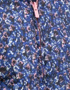 Pepe Jeans Яке с две лица FLEUR DAILY в розово преходен модел с уголемена кройка PL402499