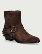 Pinko боти от велур Jane 07 кафяви SD0557P151L72
