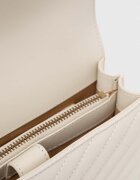 Pinko чанта crossbody дамска от кожа бежова 100074 A0GK