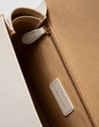 Pinko чанта crossbody дамска от кожа бяла 100066 A0F1
