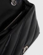 Pinko чанта crossbody дамска от кожа черна 100039 A0F2