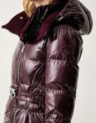 Pinko дълго яке дамско бордо 107222 A3HC