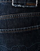 Pinko дънки wide leg дамски тъмносини 101733 A3HG