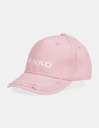 Pinko Детска памучна шапка с козирка