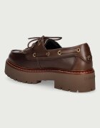 Pinko мокасини дамски от кожа Margaret 01 кафяви SD0561P056L72