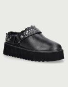 Pinko пантофи дамски от кожа Martina 05 черни SD0573P001Z99