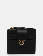 Pinko портфейл дамски от кожа черен 103610 A0F1