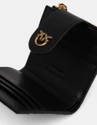 Pinko портфейл дамски от кожа черен 103610 A0F1
