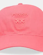 Pinko Шапка с козирка в розово с апликация 100621 A25N
