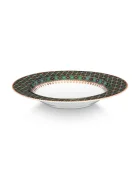 Pip Studio Комплект дълбоки чинии Clover Green 22 cm (6 броя)