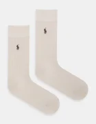 Polo Ralph Lauren чорапи мъжки 2 броя бежови 449P05399