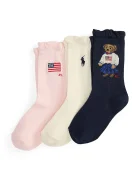 Polo Ralph Lauren чорапи за деца 3 броя многоцветни 446P11076001