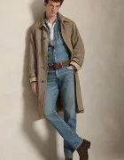 Polo Ralph Lauren Дънкова риза мъжка със стандартна кройка с класическа яка 710703936001